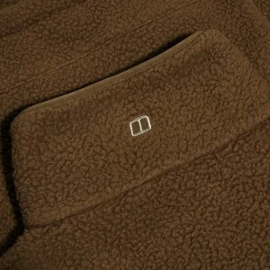 Women's Hawksker Half Zip Fleece - Brown^Berghaus Shop