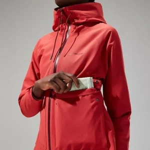 Women's Highraise Jacket - Red^Berghaus Cheap