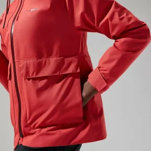 Women's Highraise Jacket - Red^Berghaus Cheap