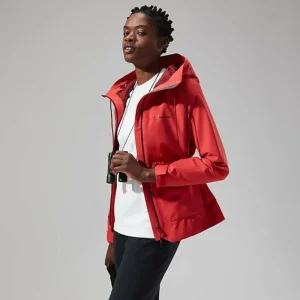Women's Highraise Jacket - Red^Berghaus Cheap