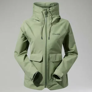 Women's Highraise Waterproof Jacket - Green^Berghaus Best Sale