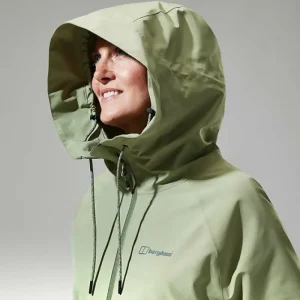 Women's Highraise Waterproof Jacket - Green^Berghaus Best Sale