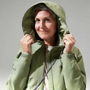Women's Highraise Waterproof Jacket - Green^Berghaus Best Sale