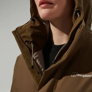 Women's Hinderwick Waterproof Jacket - Brown^Berghaus Outlet