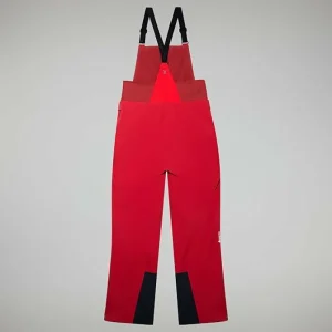 Women's MTN Arete Descend GTX Bib Pants - Red^Berghaus Best Sale