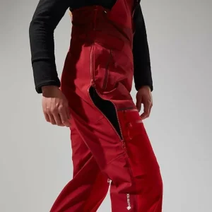 Women's MTN Arete Descend GTX Bib Pants - Red^Berghaus Best Sale
