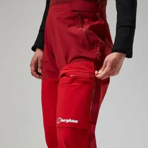 Women's MTN Arete Descend GTX Bib Pants - Red^Berghaus Best Sale