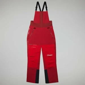 Women's MTN Arete Descend GTX Bib Pants - Red^Berghaus Best Sale