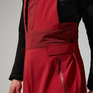 Women's MTN Arete Descend GTX Bib Pants - Red^Berghaus Best Sale