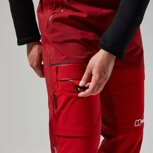 Women's MTN Arete Descend GTX Bib Pants - Red^Berghaus Best Sale