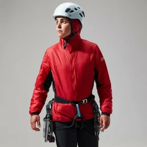 Women's MTN Arete LB Synthetic Hoody - Red/Black^Berghaus Online