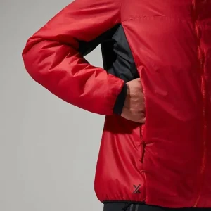 Women's MTN Arete LB Synthetic Hoody - Red/Black^Berghaus Online