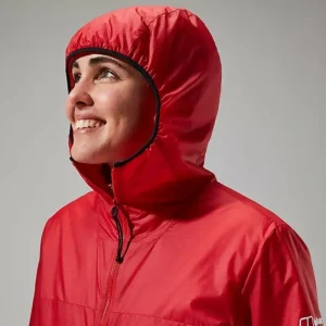 Women's MTN Arete LB Synthetic Hoody - Red/Black^Berghaus Online