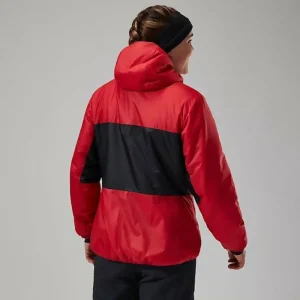 Women's MTN Arete LB Synthetic Hoody - Red/Black^Berghaus Online