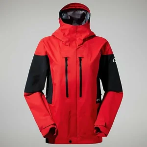 Women's MTN Guide GTX Pro Jacket - Red/Black^Berghaus Flash Sale