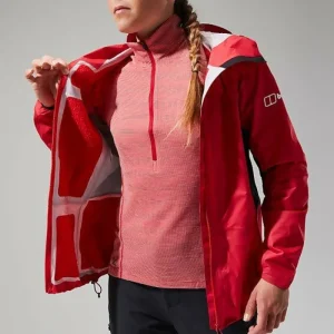 Women's MTN Guide Hyper Alpha Jacket - Red/Black^Berghaus Clearance