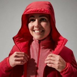 Women's MTN Guide Long Sleeve Half Zip - Red^Berghaus Cheap