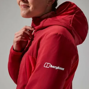 Women's MTN Seeker MW Synthetic Hoody - Dark Red/Red^Berghaus Shop
