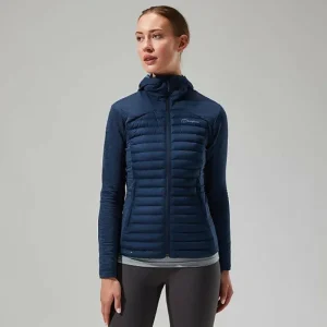 Women's Nula Hybrid Jacket - Dark Blue^Berghaus Online