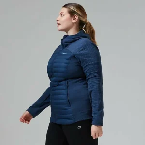 Women's Nula Hybrid Jacket - Dark Blue^Berghaus Online