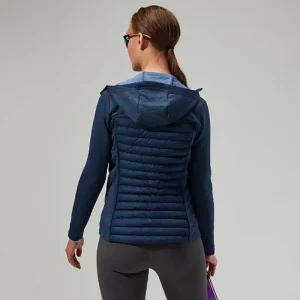 Women's Nula Hybrid Jacket - Dark Blue^Berghaus Online
