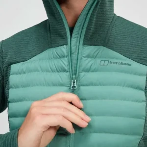 Women's Nula Hybrid Synthetic Insulated Jacket - Green^Berghaus Sale