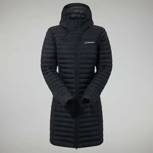 Women's Nula Micro Jacket Long - Black^Berghaus Best