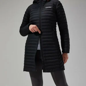 Women's Nula Micro Jacket Long - Black^Berghaus Best