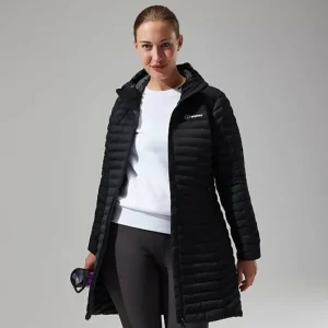 Women's Nula Micro Jacket Long - Black^Berghaus Best