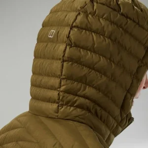 Women's Nula Micro Synthetic Insulated Long Jacket - Green^Berghaus Outlet