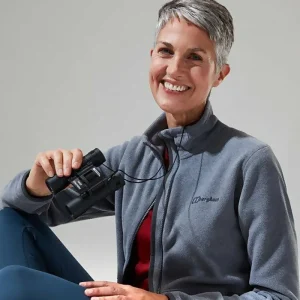 Women's Prism 2.0 Micro Full Zip InterActive - Grey^Berghaus Hot