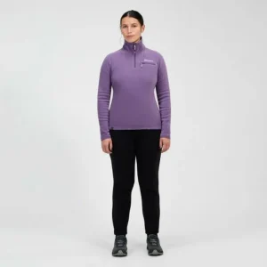 Women's Prism 2.0 Micro Half Zip Polartec Fleece - Purple^Berghaus Clearance