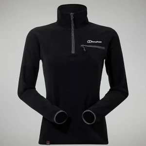 Women's Prism 2.0 Micro Half Zip - Black/Black^Berghaus Hot