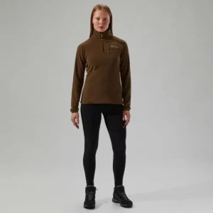Women's Prism 2.0 Micro Half Zip Polartec Fleece - Brown^Berghaus Best Sale