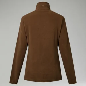 Women's Prism 2.0 Micro Half Zip Polartec Fleece - Brown^Berghaus Best Sale