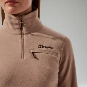 Women's Prism 2.0 Micro Half Zip Polartec Fleece - Pink^Berghaus Discount