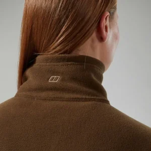 Women's Prism 2.0 Micro Half Zip Polartec Fleece - Brown^Berghaus Best Sale