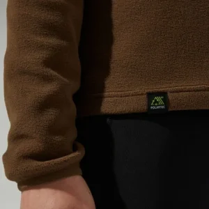 Women's Prism 2.0 Micro Half Zip Polartec Fleece - Brown^Berghaus Best Sale