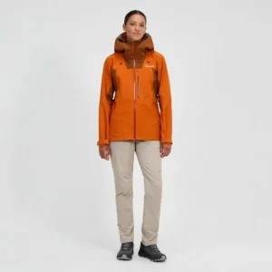 Women's Ridge-Seeker Waterproof Jacket - Orange/Brown^Berghaus Cheap