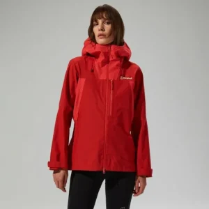 Women's Ridge-Seeker Waterproof Jacket - Red^Berghaus Shop