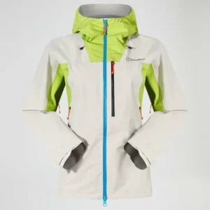 Women's Ridge-Seeker Waterproof Jacket - Grey/Yellow^Berghaus Cheap