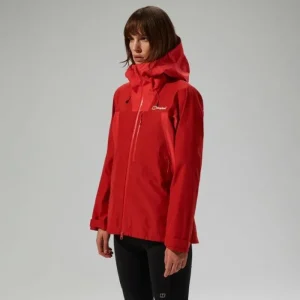 Women's Ridge-Seeker Waterproof Jacket - Red^Berghaus Shop