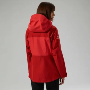Women's Ridge-Seeker Waterproof Jacket - Red^Berghaus Shop