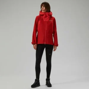 Women's Ridge-Seeker Waterproof Jacket - Red^Berghaus Shop