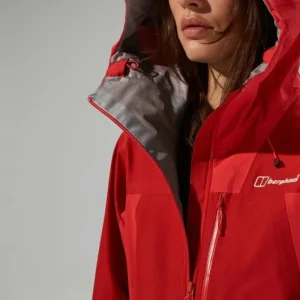 Women's Ridge-Seeker Waterproof Jacket - Red^Berghaus Shop