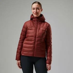 Women's Silksworth Hooded Down Insulated Jacket - Red^Berghaus Flash Sale