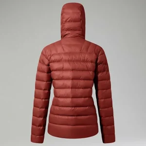 Women's Silksworth Hooded Down Insulated Jacket - Red^Berghaus Flash Sale
