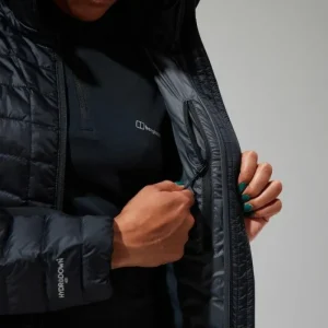 Women's Tephra 2.0 Hooded Insulated Jacket Black^Berghaus Fashion