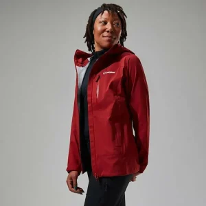 Women's Truda Flex Waterproof Jacket - Red^Berghaus Fashion