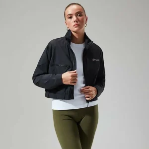 Women's Urban Cropped Co-ord Wind Jacket - Black^Berghaus Flash Sale